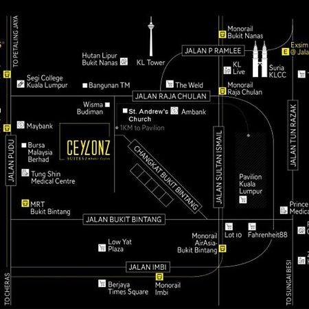 Ceylonz Suites Kuala Lumpur, Roam 외부 사진